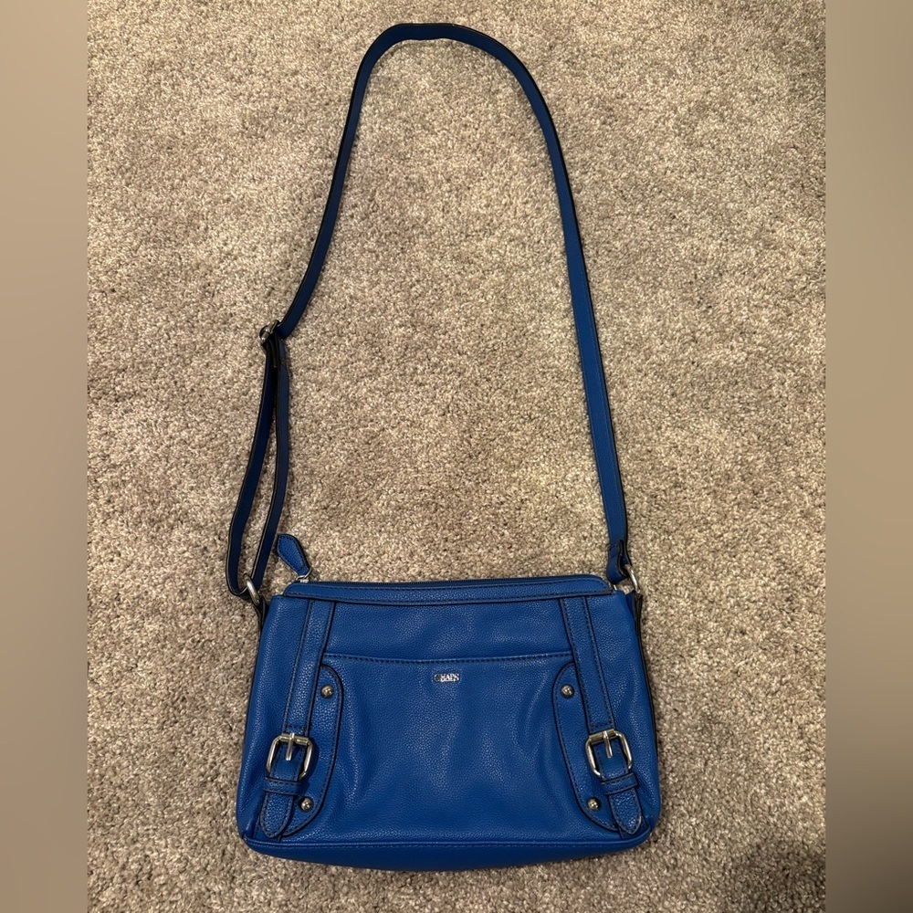 Chaps Blue Crossbody Bag